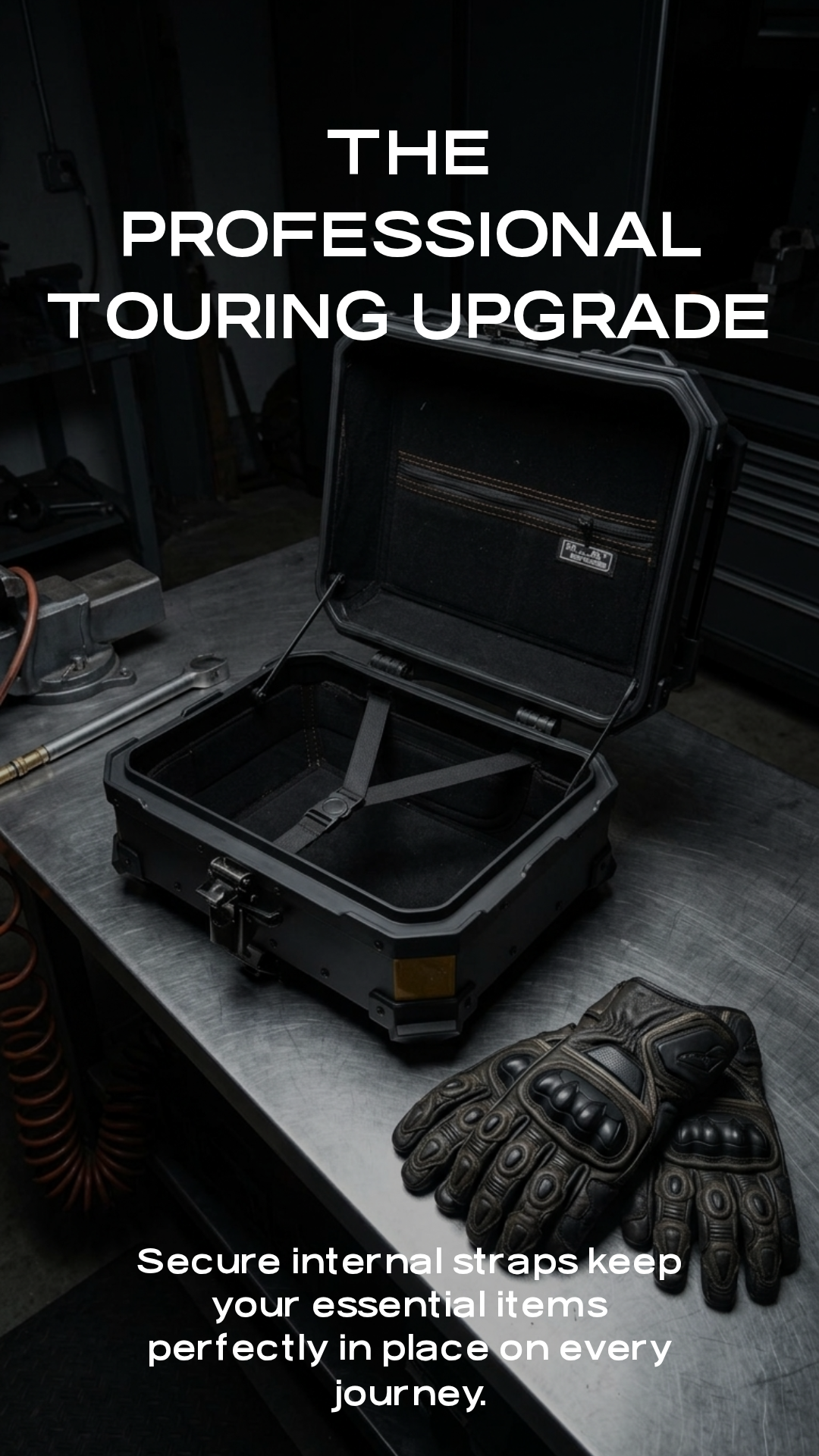 KOLGA BROS CARBON MOTO TRUNK - 28L KBMT-05-28