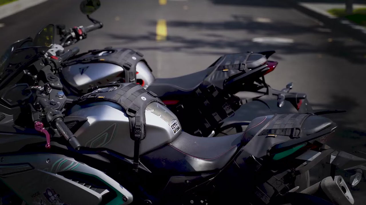 Motorcycle Tank Bag Portable Motor Accessory For Universal Motor Cross Fuel Tank Kit Installation Accessories Motor Front Bag (MT001A)