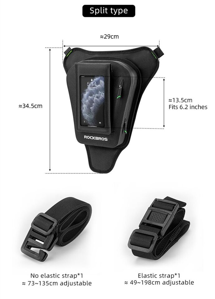 Motorbike Motorcycle Tank Bag Magnetic Oil Fuel Pack Touch Screen Phone Pocket (30120005001)