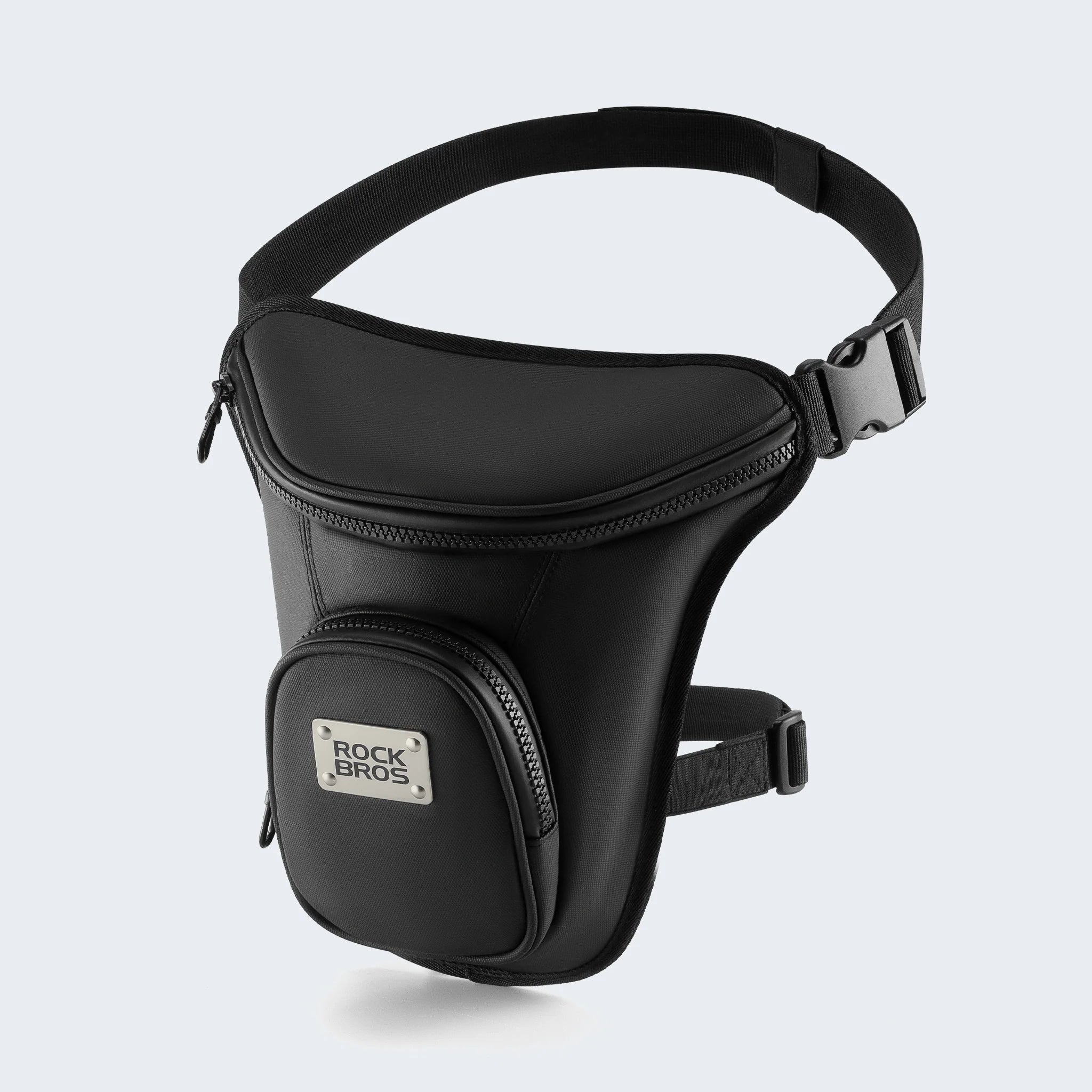 ROCKBROS Waist belt bag man women motorcycle Portable two-layer design leg bag for Motorcycle drop leg waist bag (30170011001)